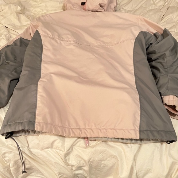 Womens Blush Pink Spring & Autumn Coat - Picture 3 of 3